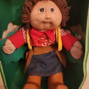 1983 rare cowgirl the original cabbage patch doll.